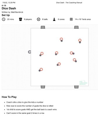 parent soccer coach online zoom mentoring support