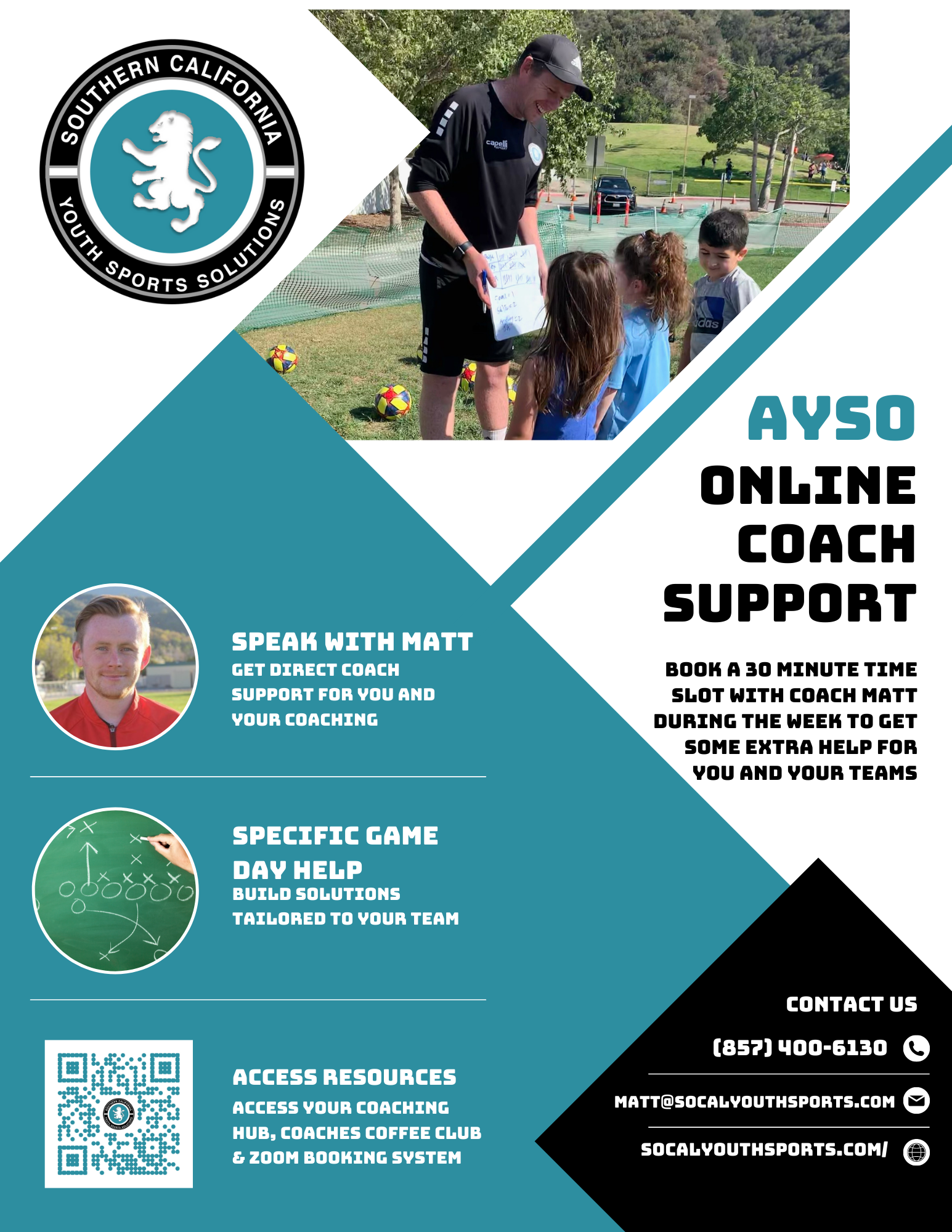 parent soccer coach online zoom support training