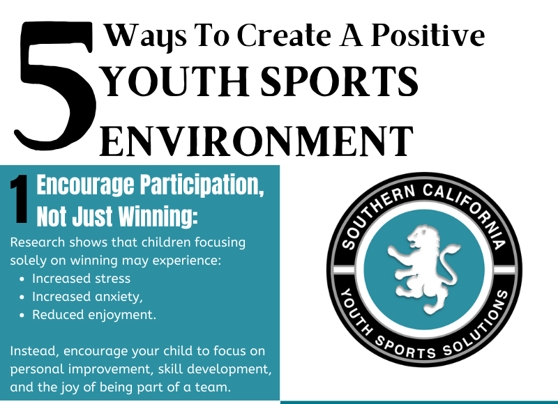 Create A Positive Environment in Youth Sports: A Parents Guide