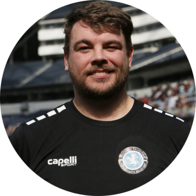 Soccer Coach Steven Mitchell.