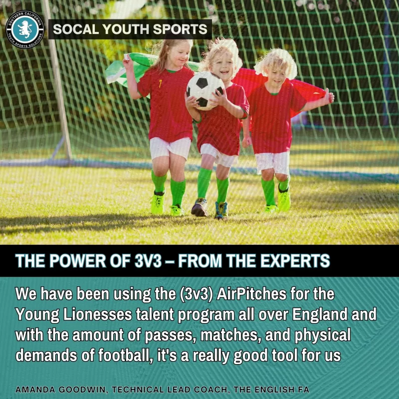 3v3 youth soccer allows kids to play more